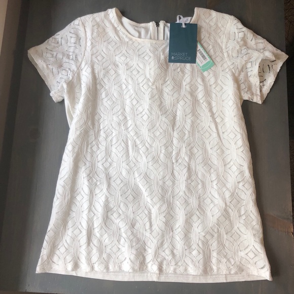 market and spruce hans crochet front top